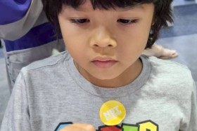 STKC ออกบูธจัดแสดงชิ้นงานชุด ตารางธาตุ ในรูปแบบ AR card สร้า ... Image 78